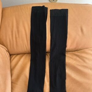 Black Over the Knee Socks